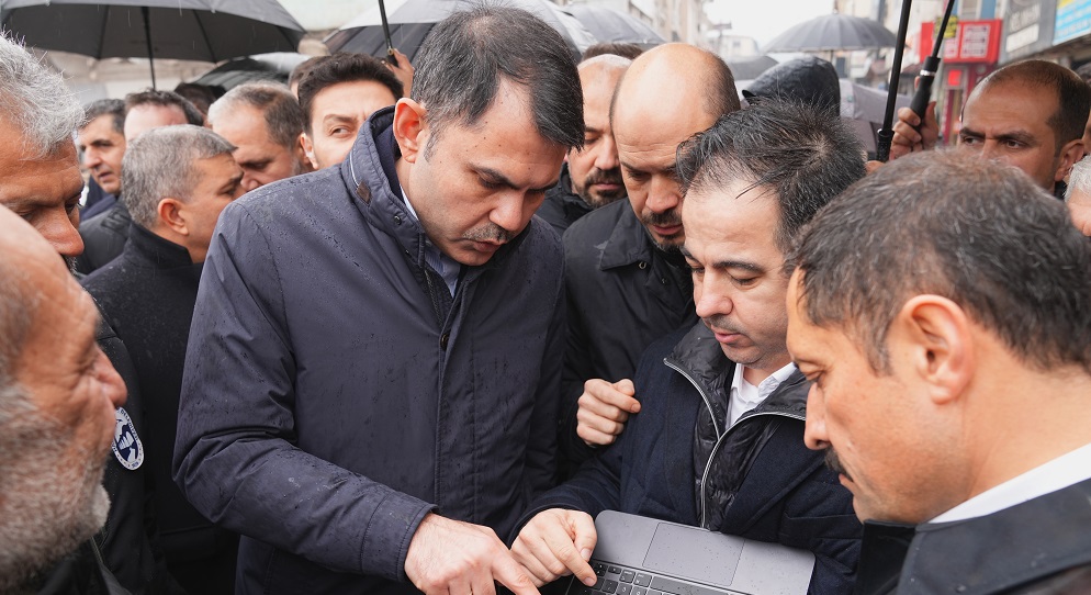 Bakan Murat Kurum Hatay'da