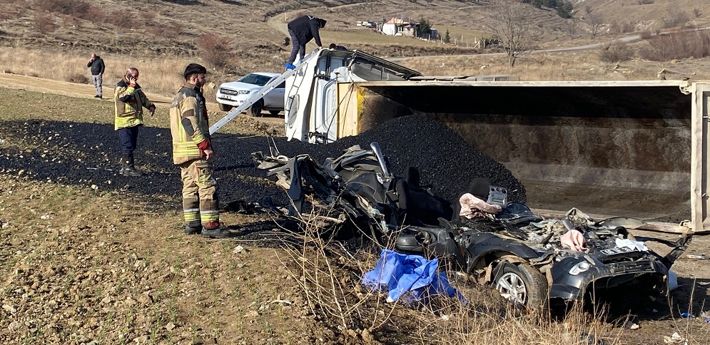 Ankara'da feci kaza