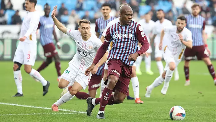 Trabzonspor farklı yendi!