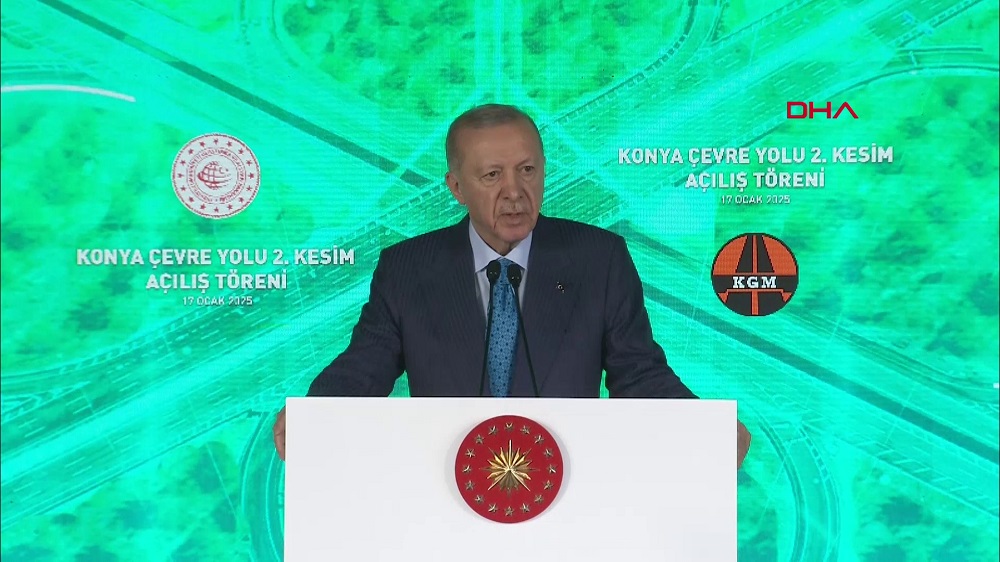 Erdoğan karayolu yatırımlarını anlattı