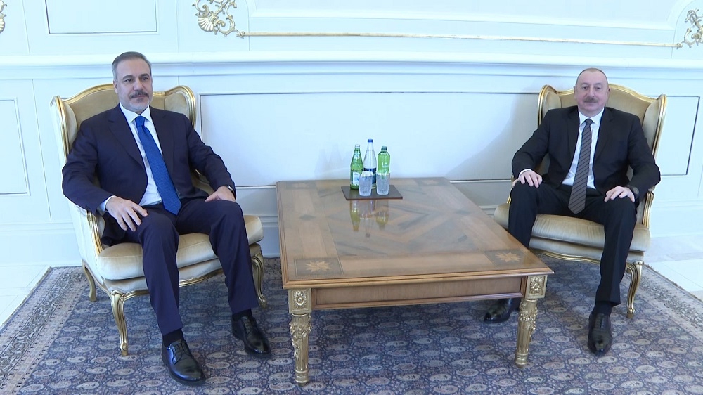 Bakan Fidan Aliyev tarafından kabul edildi