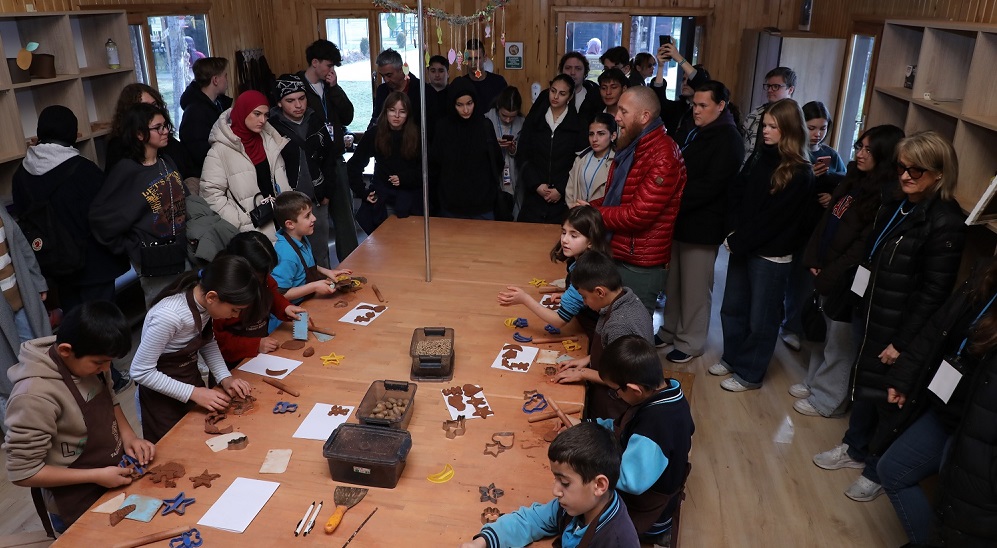 Erasmus öğrencileri Tabiat Mektebi'nde