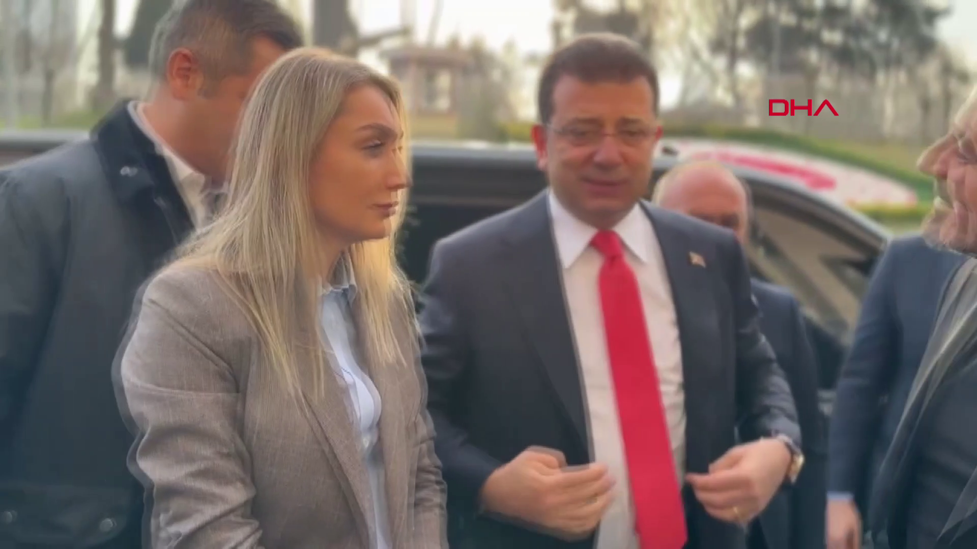 İmamoğlu İstanbul Adalet Sarayı'nda