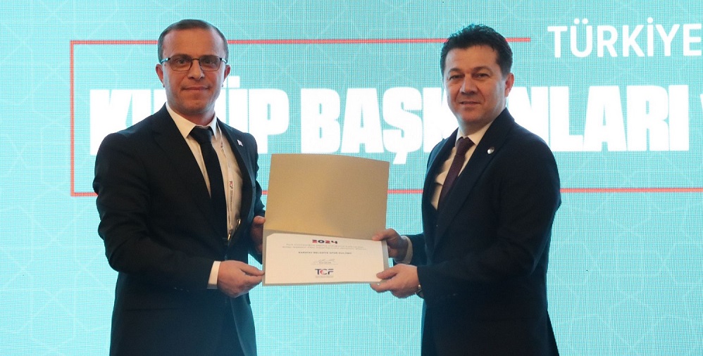 Karatay Belediyespor Kulübüne ödül