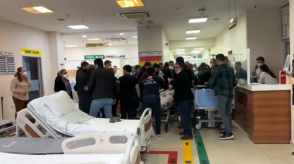 Hatay'da özel hastanede yangın