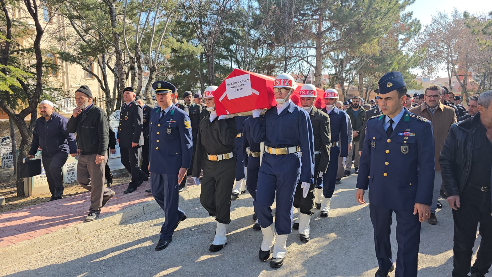 Kore gazisi vefat etti