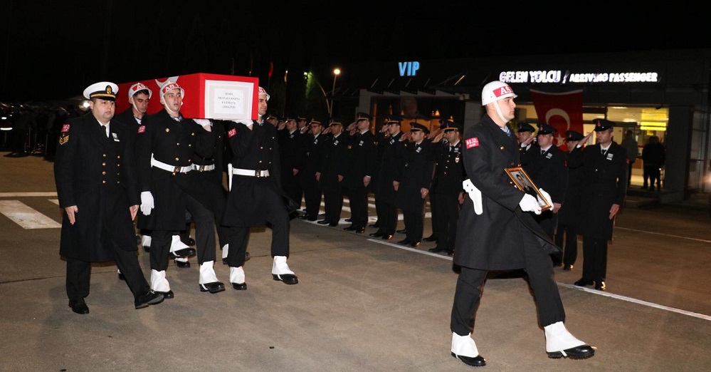 Şehit uzman çavuşun cenazesi memleketi Düzce'de