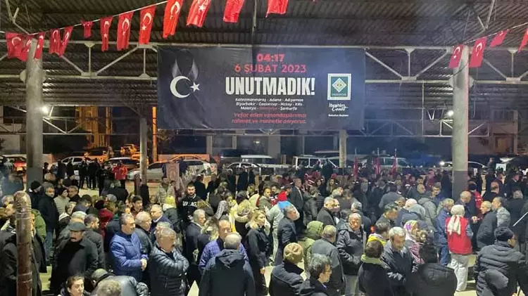 Osmaniye'de depremin 2'nci yıldönümünde anma töreni