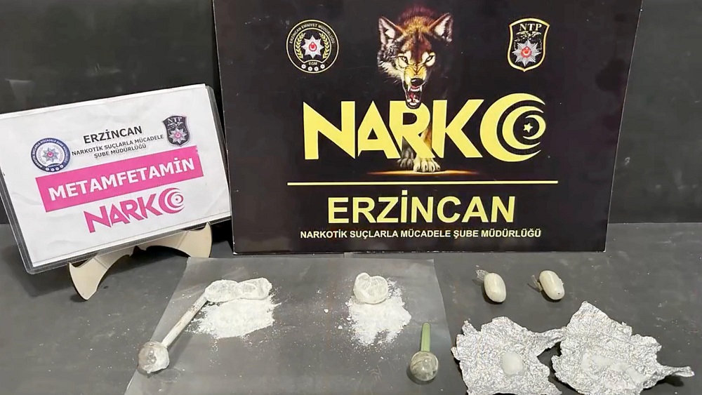 Midesinden 21,39 gram metamfetamin çıktı