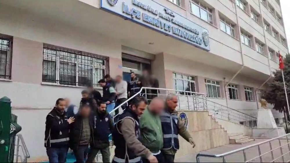Konya'da suç örgütü operasyonu