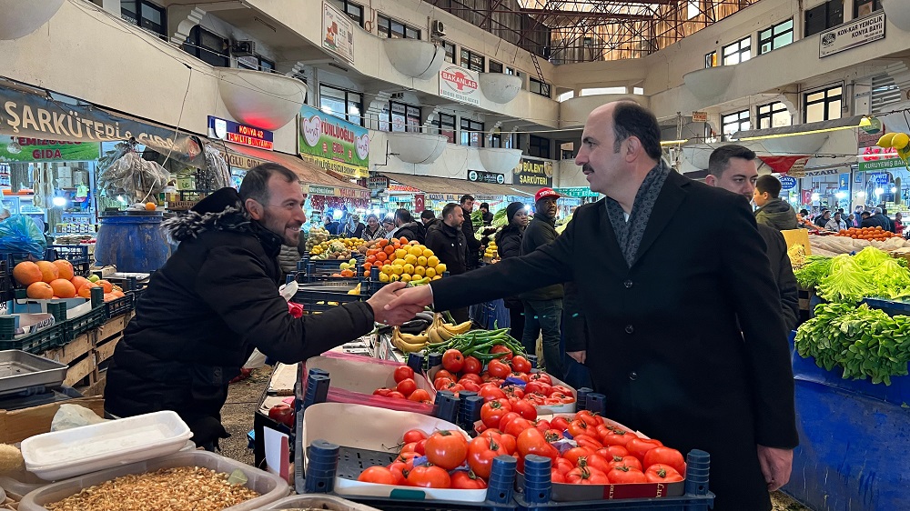 Başkan Altay vatandaşlarla bir araya geldi