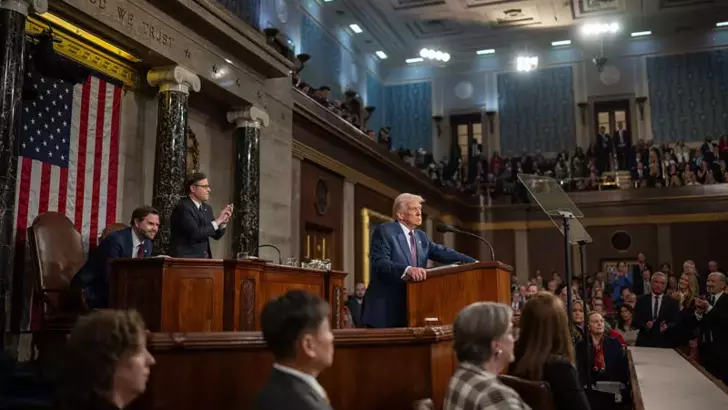 Trump, kongrede ilk kez konuştu