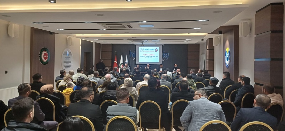 Öz Sağlık-İş Sendikası Konya Şubesi bir araya geldi