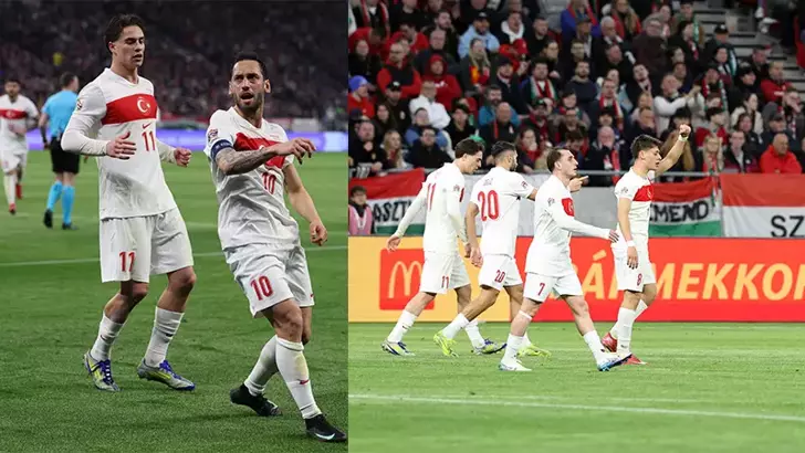 Türkiye, Macaristan'ı 3-0 yendi