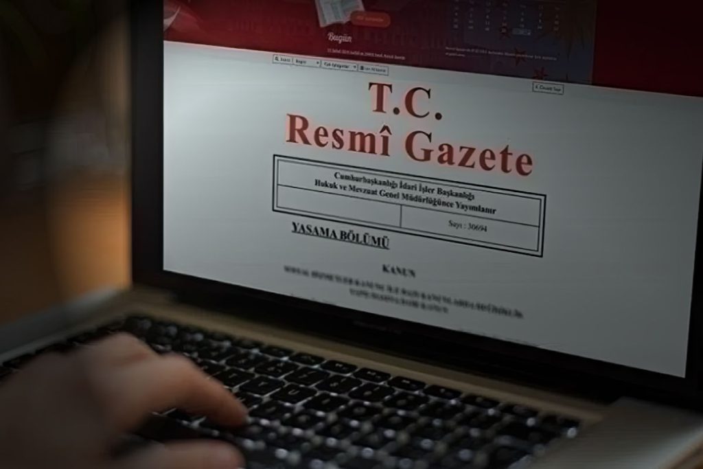 Cumhurbaşkanlığı Kararnamesi Resmi Gazete'de