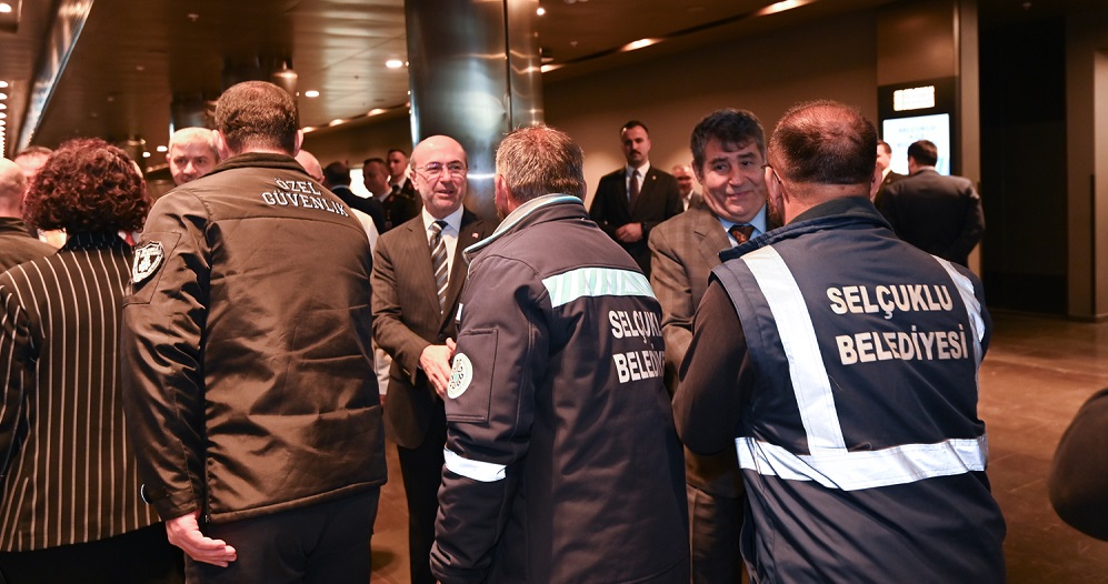 Selçuklu Belediyesi'nde bayramlaşma