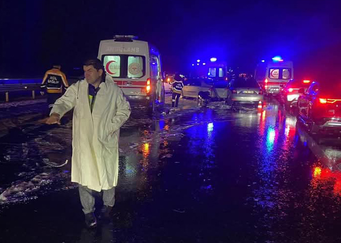 Kazada yaralanan 10 kişi taburcu oldu
