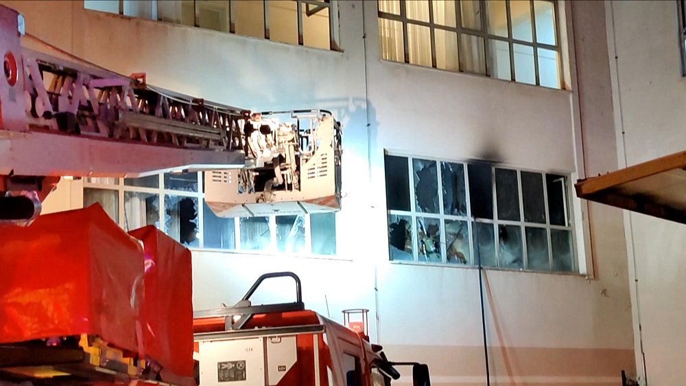 Maltepe Huzurevi'nde yangın