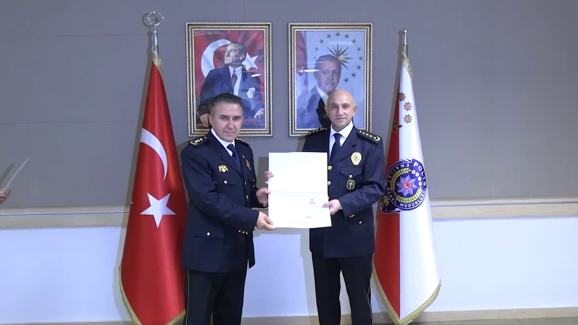 Konya Emniyeti'nde anlamlı tören