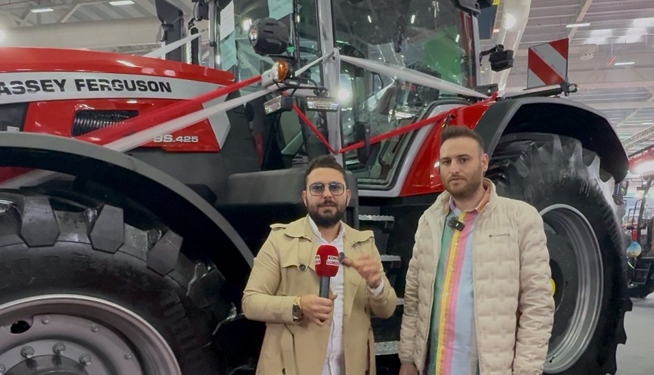 Fuarda rekor fiyattan traktör satıldı!