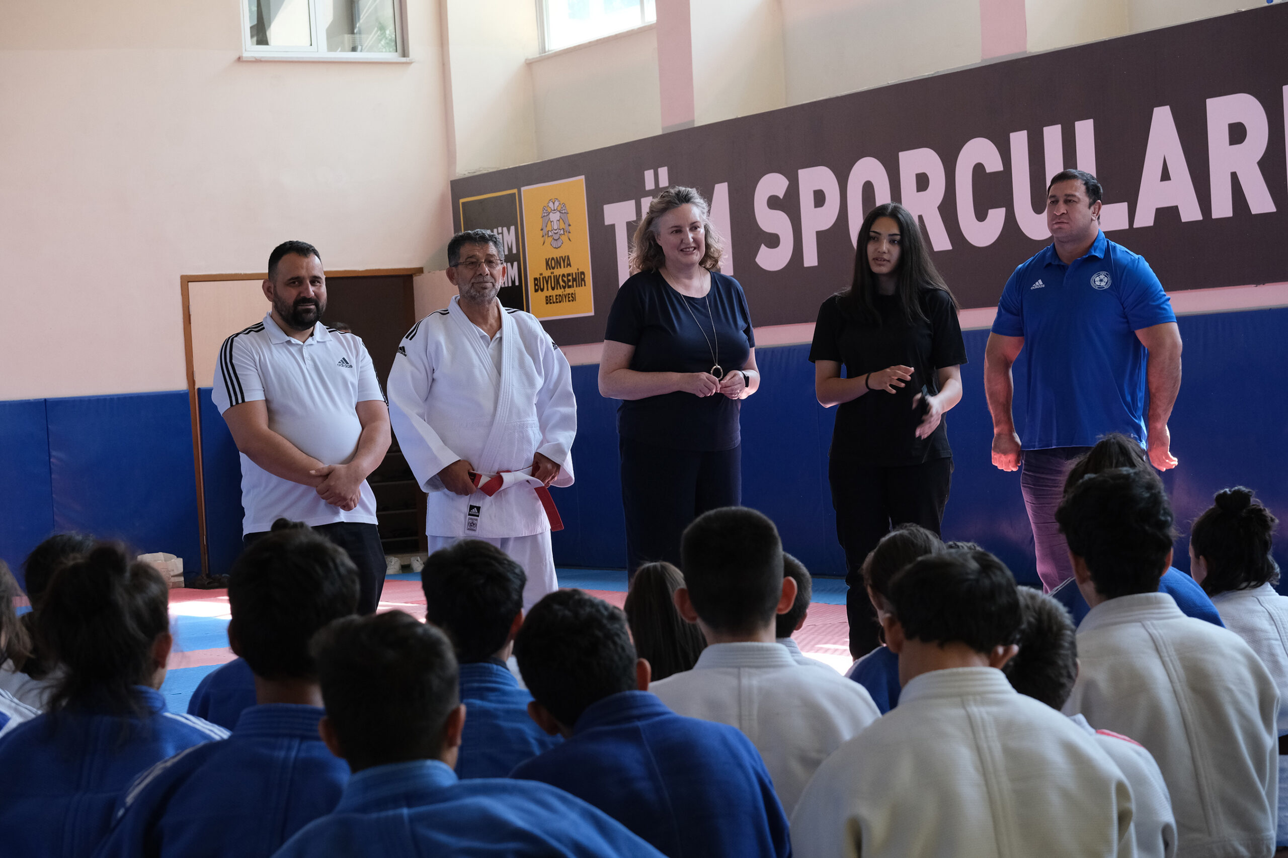 Dünya Judo Federasyonu'ndan Büyükşehir Belediyespor’a ziyaret