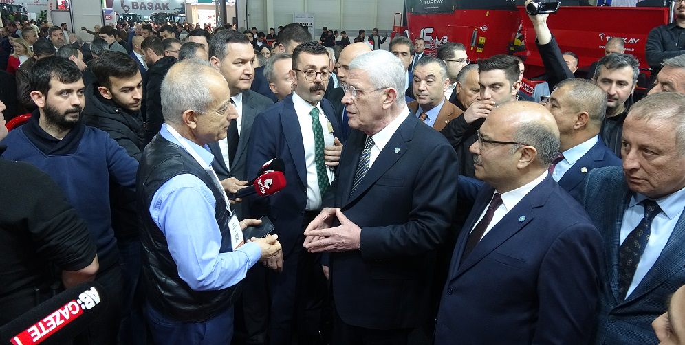 Dervişoğlu Tarım Fuarı'nı ziyaret etti