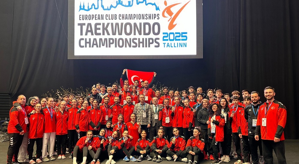 Taekwondo Genç Milli Takımı Avrupa şampiyon oldu