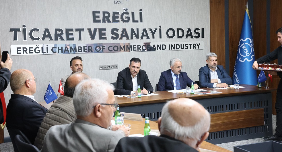 Başkan Özgökçen Ereğli'yi ziyaret etti