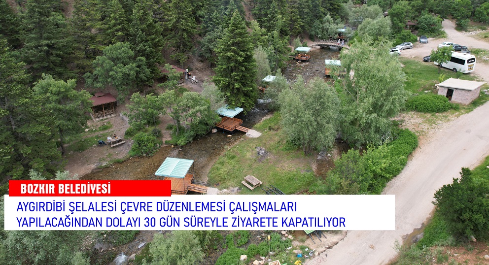 Doğa harikası şelalede çevre düzenlemesi yapılacak