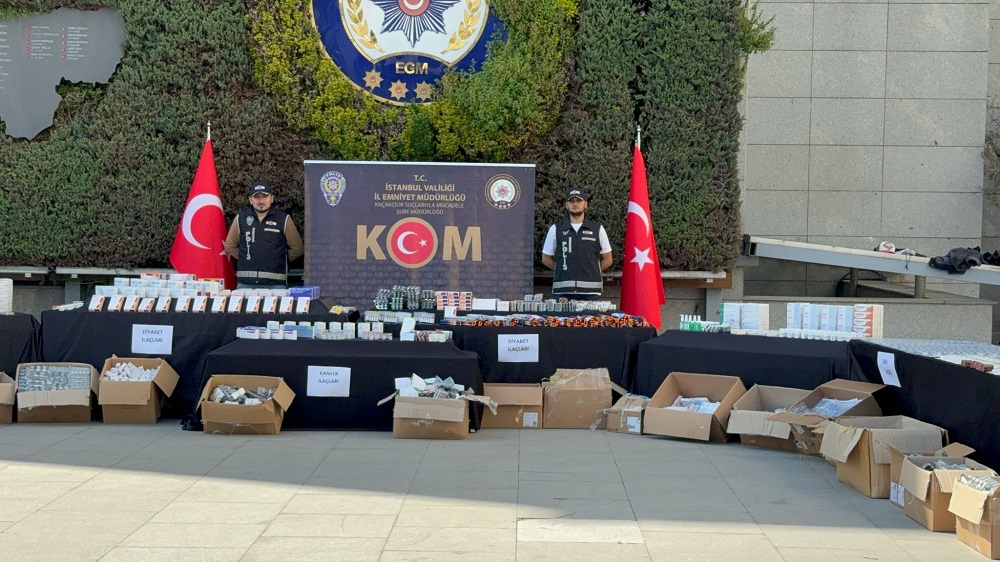 İstanbul'da kaçak ilaç operasyonu