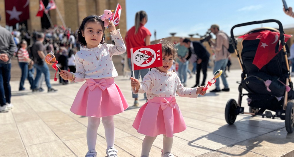 Anıtkabir'de '23 Nisan' coşkusu