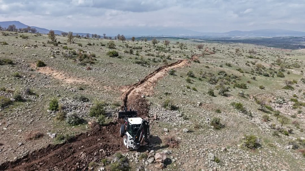 Mahallede su hattı çalışmaları tamamlandı