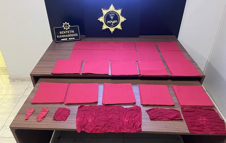 Konya polisi zehir tacirlerinin ensesinde !