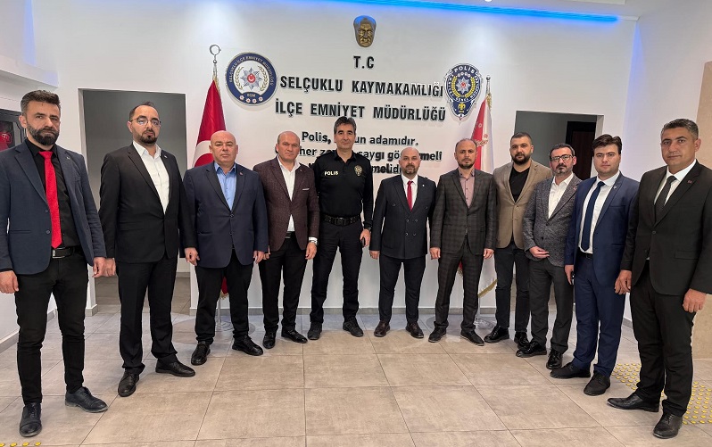 MHP Selçuklu İlçe Teşkilatından kurumlara ziyaret