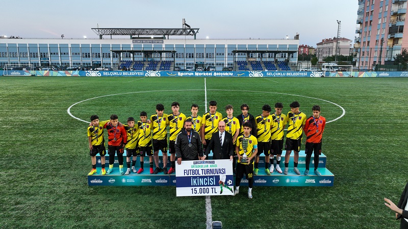 Ortaokullar arası Futbol Turnuvası düzenlendi