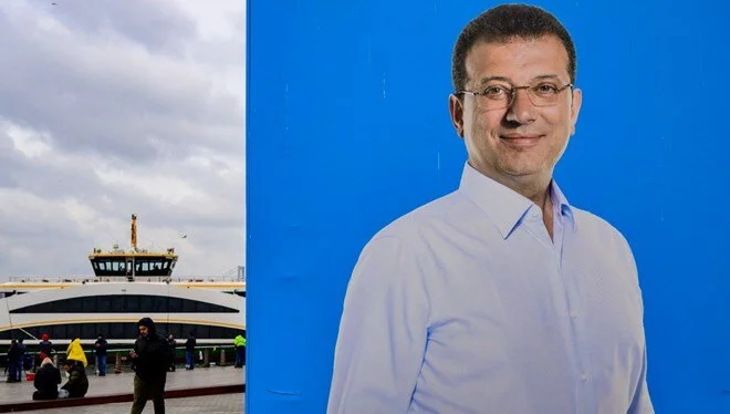 İmamoğlu afişlerine yasak geldi