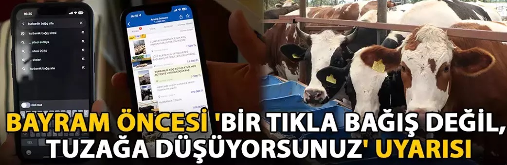 'Bir tıkla' tuzağa düşmeyin !