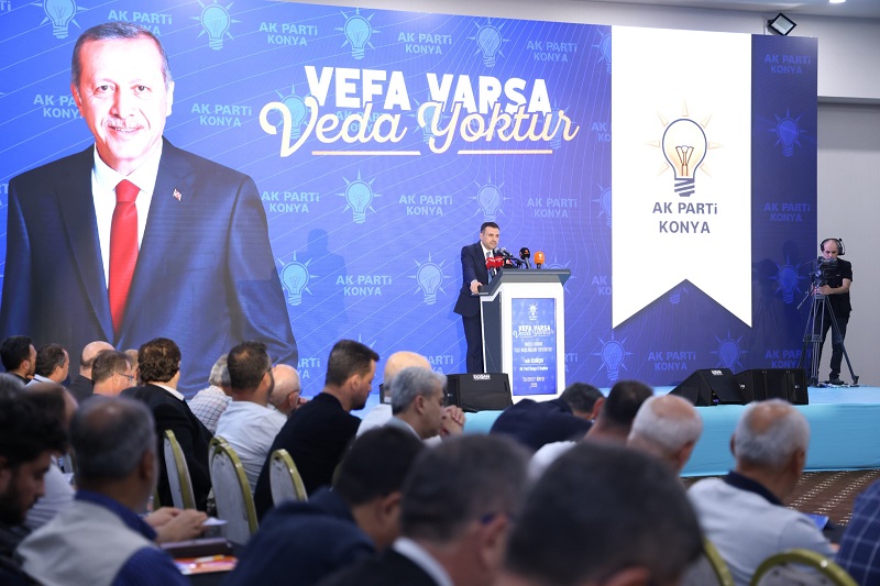 "Bizim davamız millete hizmet davası"