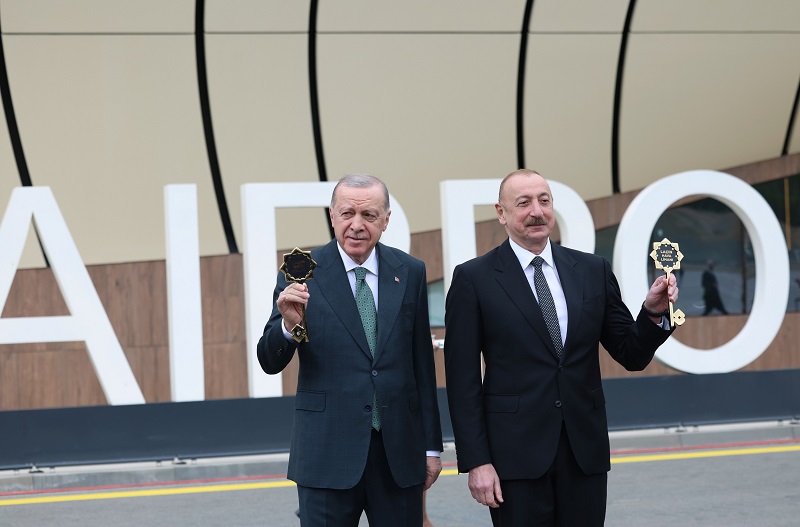 Cumhurbaşkanı Erdoğan Azerbaycan'da