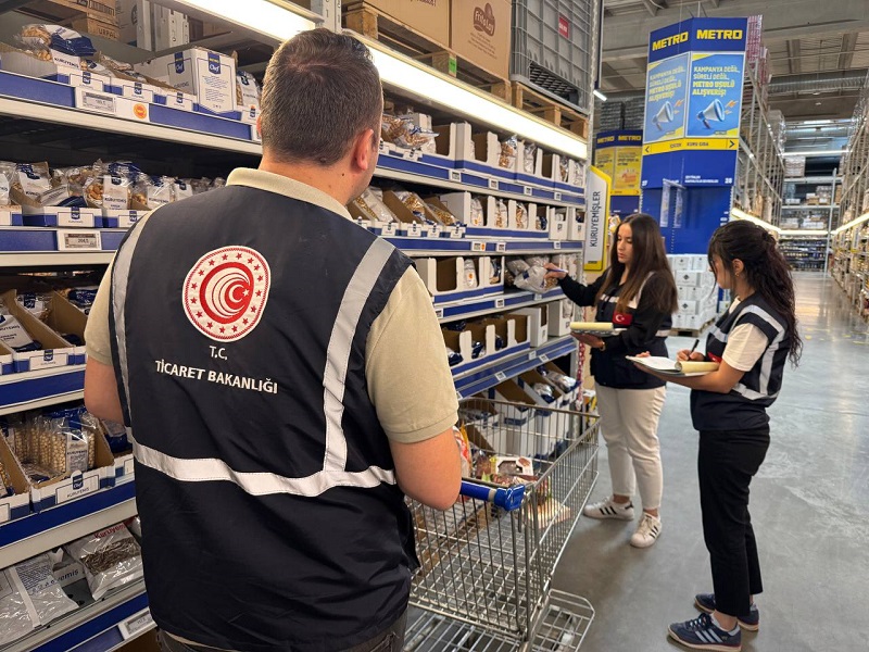 Konya'da bayram öncesi market denetimleri