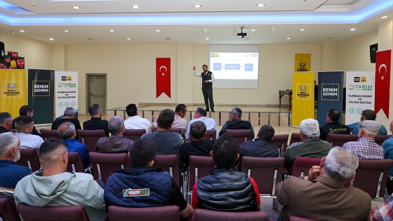 Büyükşehir'den kurban kesim eğitimleri