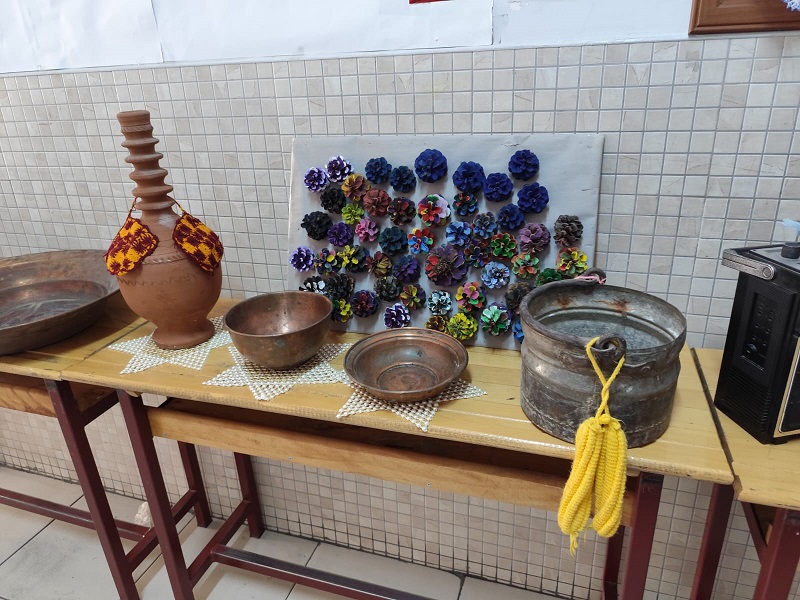 İlkokulda nostalji sergisi
