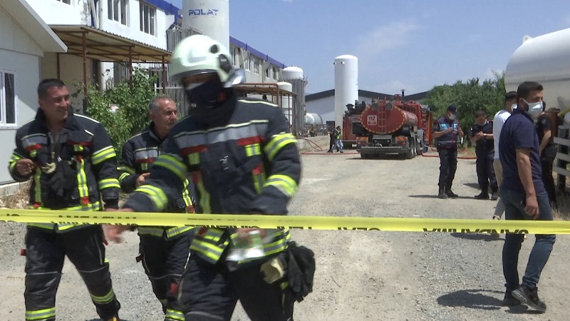 Elazığ’da dolum tesisinde patlama