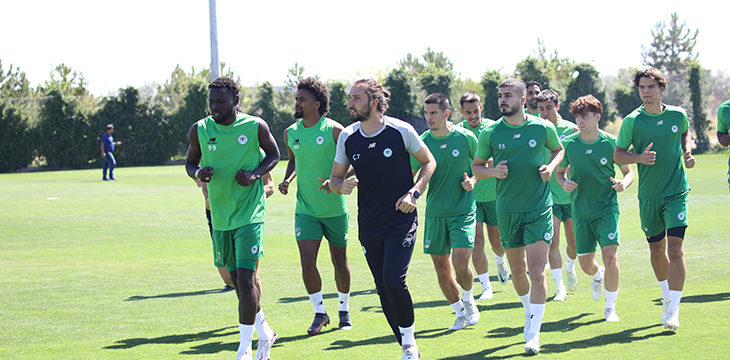 Konyaspor'da Galatasaray hazırlıkları başladı