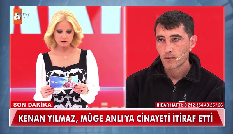 Canlı yayında cinayet itirafı!