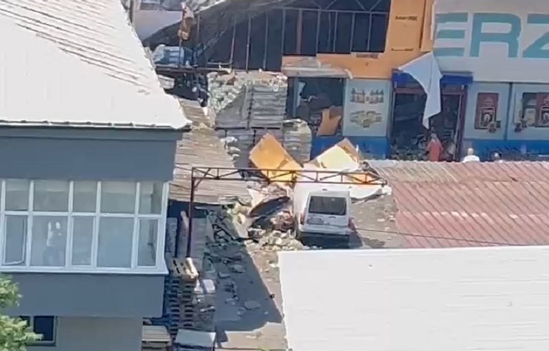 Tekstil atölyesinde buhar jeneratörü patladı