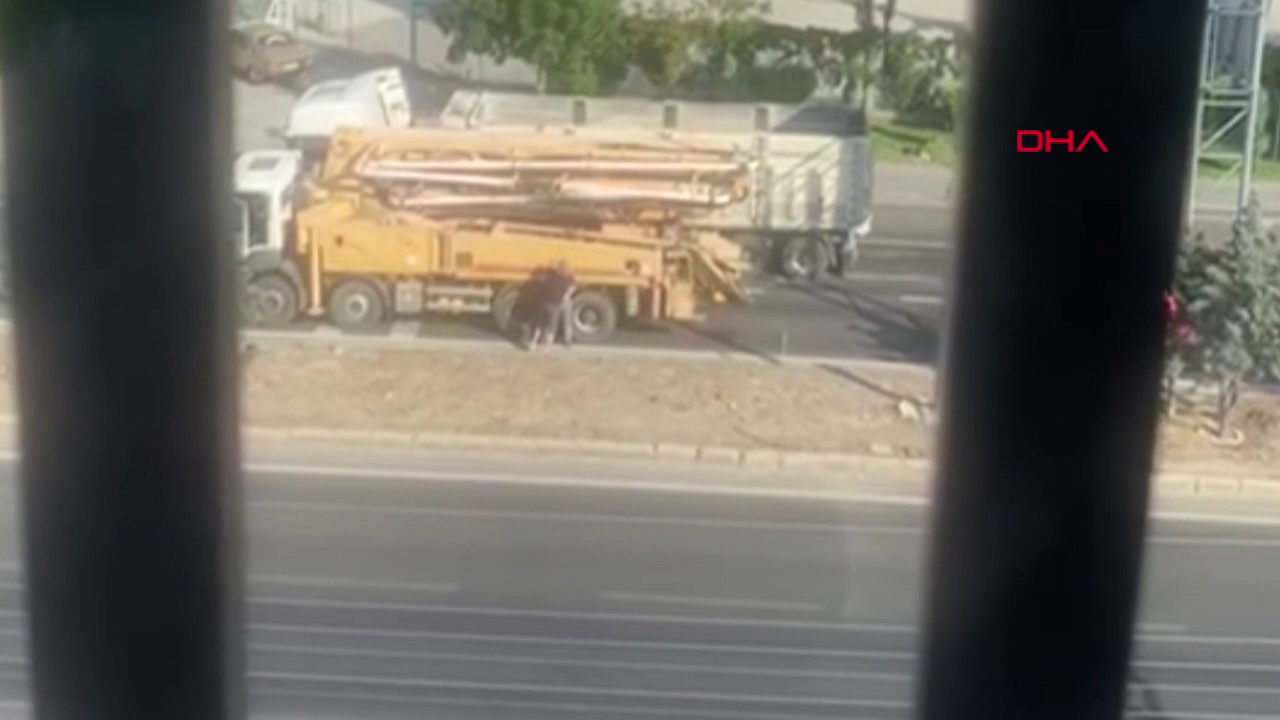 Aksaray'da 'yol vermeme' kavgası
