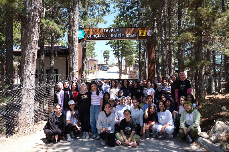 Gençler Taşkent ve Beyşehir'de kamp yaptı