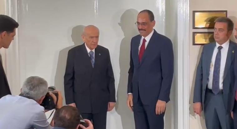 MİT Başkanı Kalın Bahçeli'yi ziyaret etti