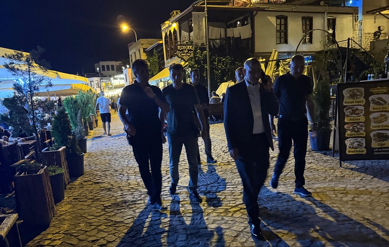 Emniyet Müdürü'nden hem ziyaret hem denetim